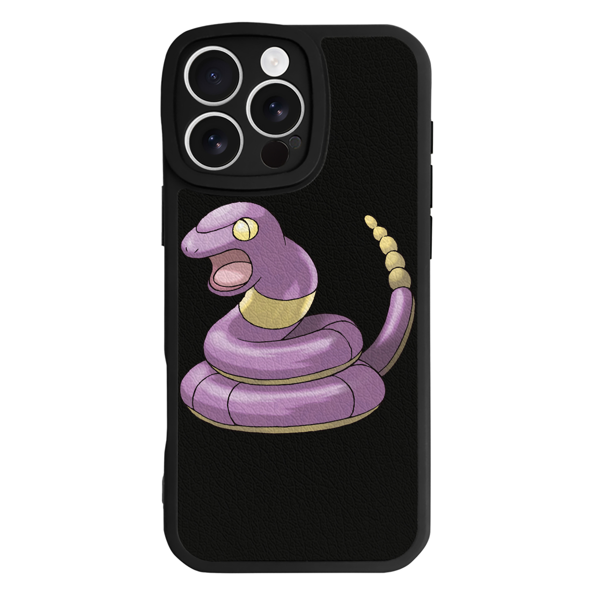 （画像用） ポケットモンスター Pokémon 【iPhone 16シリーズ対応】シリコンスマホケース（レザー調） 材質：シリコン